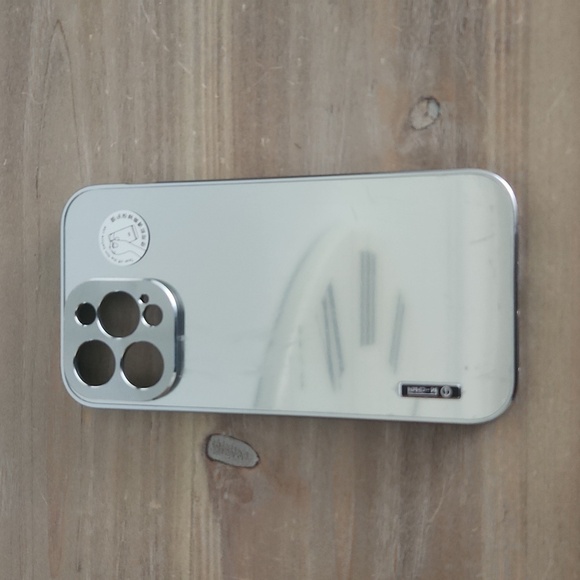 📱 iPhone 14 Pro Max Metal Luxury Case – Silver Polished Finish, NEW - Picture 1 of 10